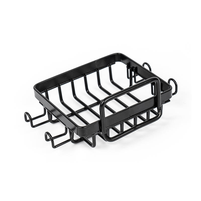 シャワー用ブラックステンレススチールバーソープホルダー