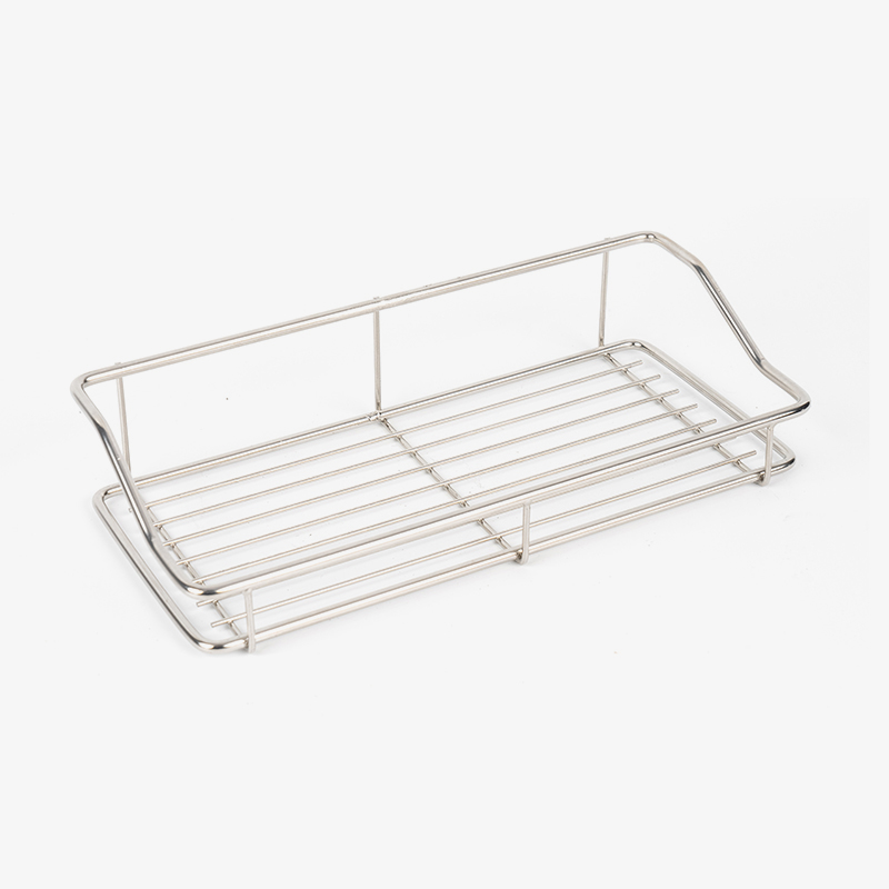 ステンレススチールのドリル不要のバスルーム収納棚