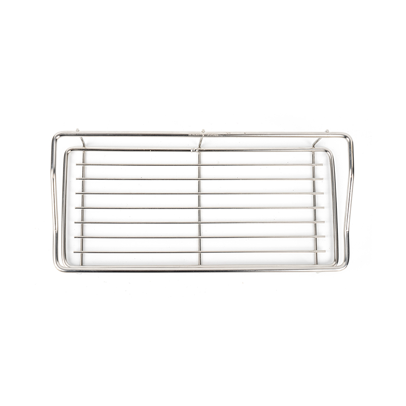 ステンレススチールのドリル不要のバスルーム収納棚