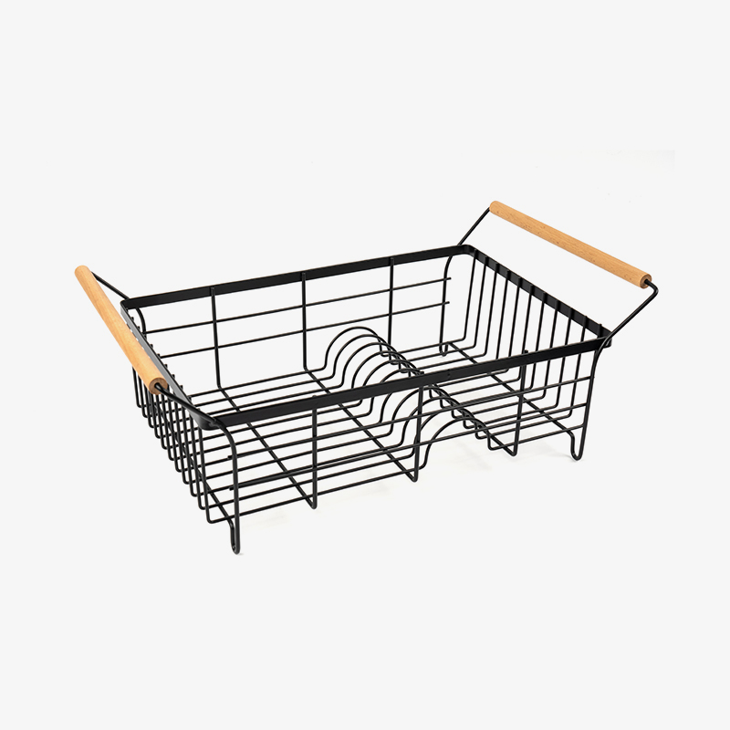 ステンレス製食器乾燥ラック カトラリーホルダー＆スノコ付き