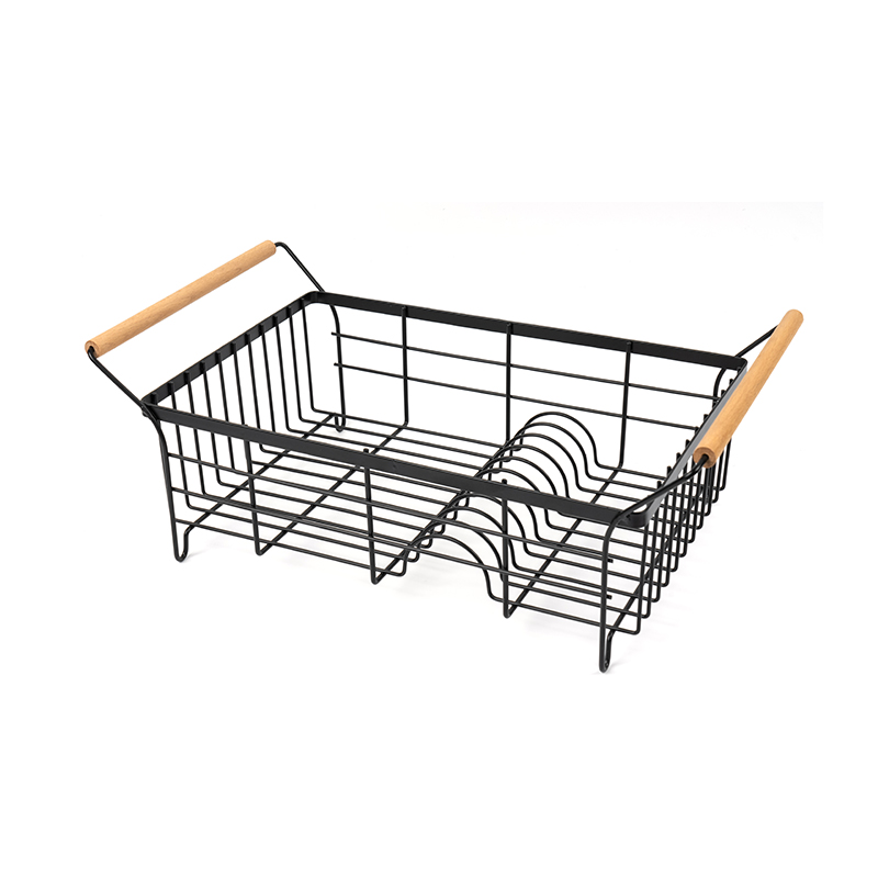 ステンレス製食器乾燥ラック カトラリーホルダー＆スノコ付き