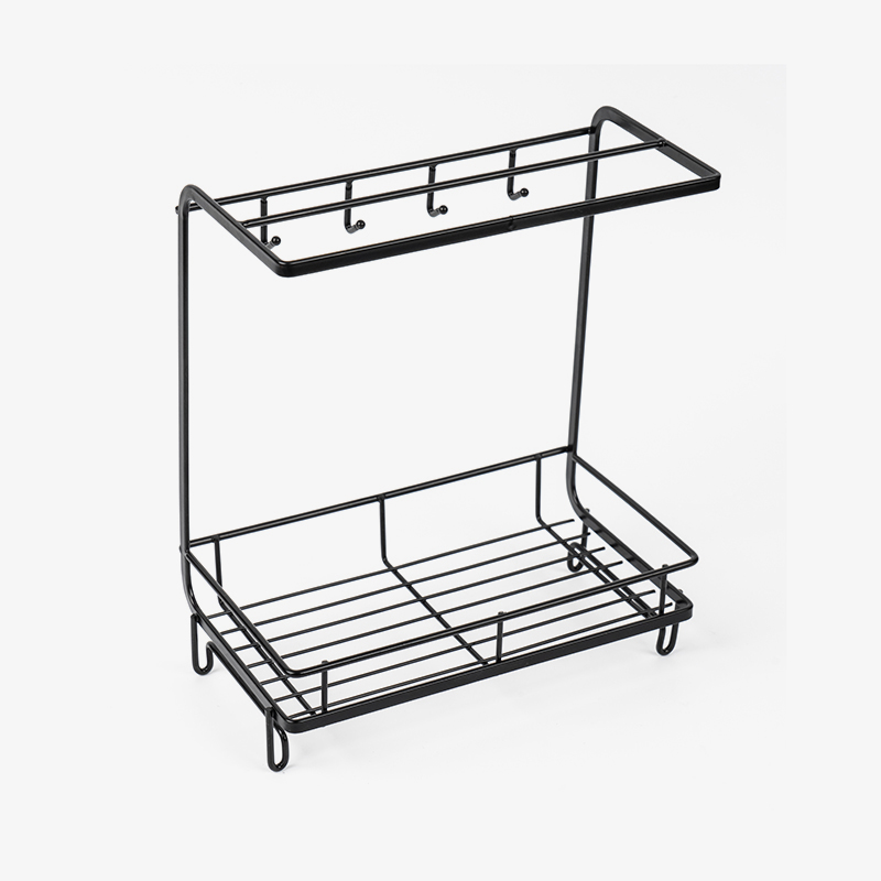 キッチンシンクキャディー スポンジ&ふきんホルダー付き