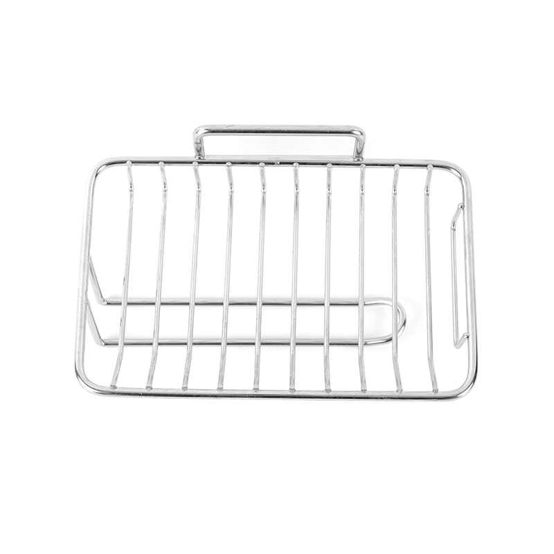 セルフドレナージ＆ステンレススチールスタンド付きセラミックソープディッシュ