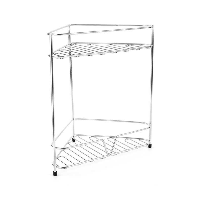 コーナーバスルームカウンターオーガナイザーシェルフ