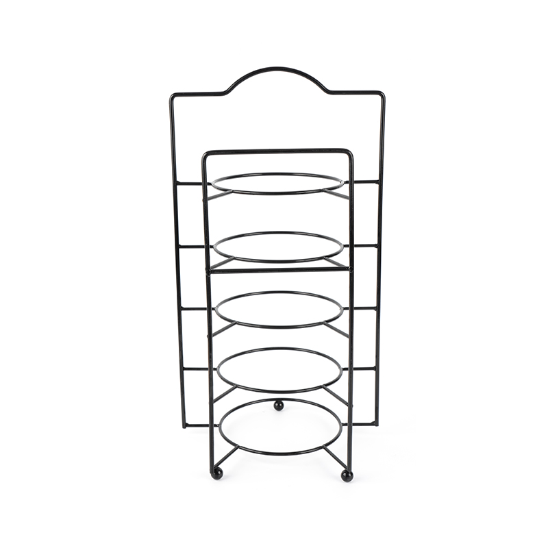 ボウルと皿を備えた階層型サービングスタンド