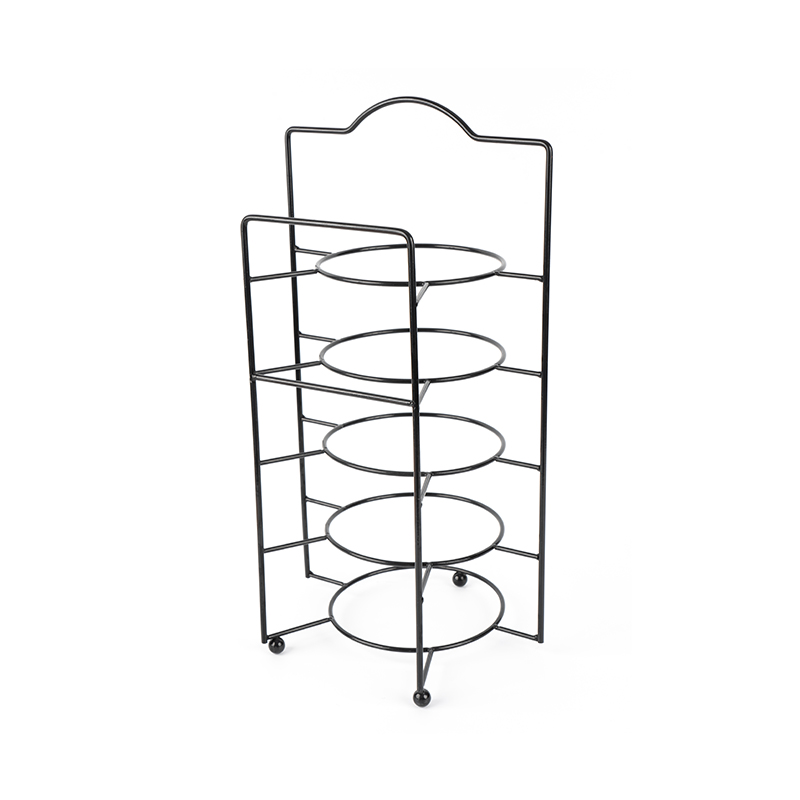 ボウルと皿を備えた階層型サービングスタンド