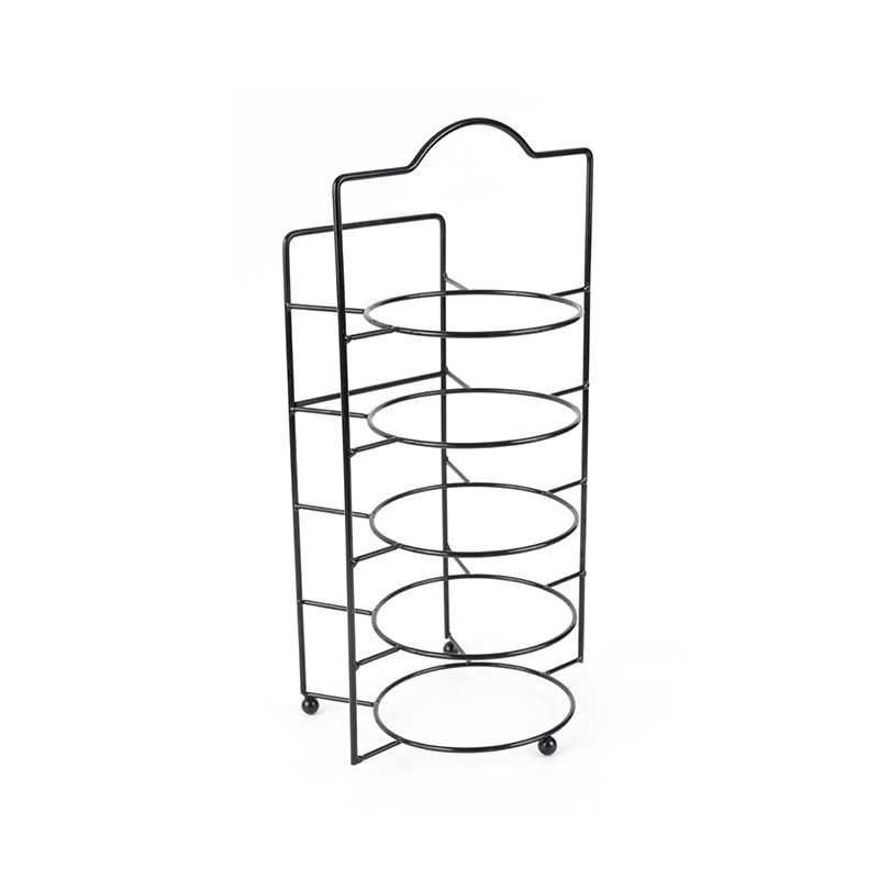 ボウルと皿を備えた階層型サービングスタンド
