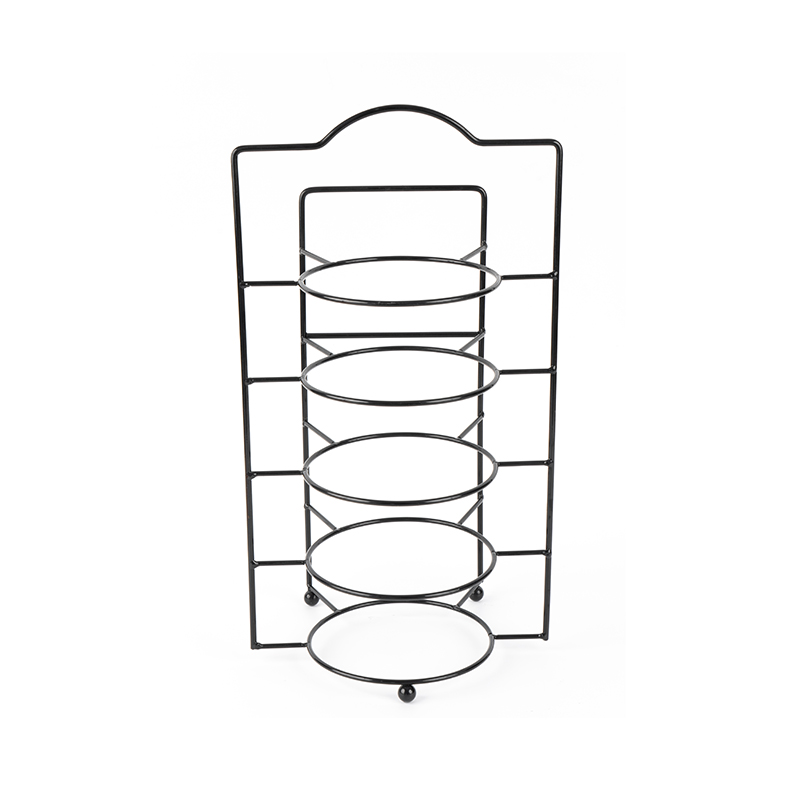 ボウルと皿を備えた階層型サービングスタンド