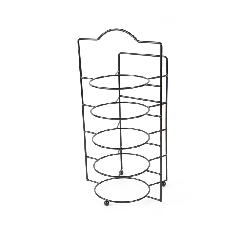 ボウルと皿を備えた階層型サービングスタンド